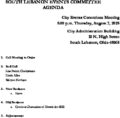 Icon of 08.07.25 Events Committee Meeting Agenda