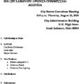 Icon of 08.21.25 Events Committee Meeting Agenda