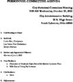 Icon of 10.29.25 Personnel Committee Meeting Agenda