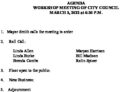 Icon of 03.03.22 Council Workshop Meeting Agenda